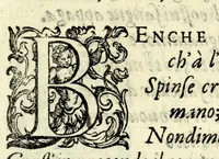 An illustration from Filarmindo : favola pastorale (1605)