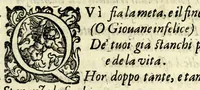 An illustration from Filarmindo : favola pastorale (1605)