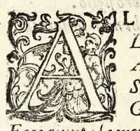 An illustration from Filarmindo : favola pastorale (1605)