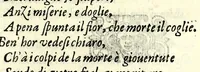 An illustration from Filarmindo : favola pastorale (1605)