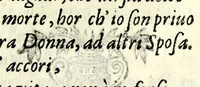 An illustration from Filarmindo : favola pastorale (1605)
