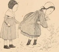 An illustration from Filles et ga (1900)