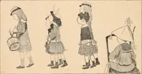 An illustration from Filles et ga (1900)