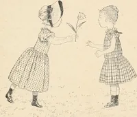 An illustration from Filles et ga (1900)