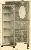 An illustration from Fine furniture from factory to fireside : catalogue B (1900)