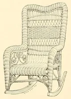 An illustration from Fine furniture from factory to fireside : catalogue B (1900)