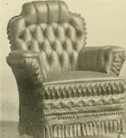 An illustration from Fine leather furniture. (1899)