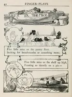 An illustration from Finger plays for nursery and kindergarten (1921)