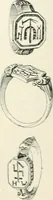 An illustration from Franks bequest. Catalogue of the finger rings, early Christian, Byzantine, Teutonic, mediaeval and later (1912)
