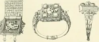 An illustration from Franks bequest. Catalogue of the finger rings, early Christian, Byzantine, Teutonic, mediaeval and later (1912)