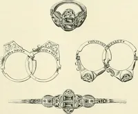 An illustration from Franks bequest. Catalogue of the finger rings, early Christian, Byzantine, Teutonic, mediaeval and later (1912)