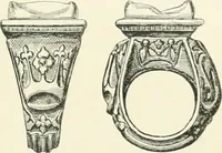 An illustration from Franks bequest. Catalogue of the finger rings, early Christian, Byzantine, Teutonic, mediaeval and later (1912)