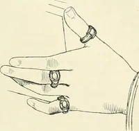 An illustration from Franks bequest. Catalogue of the finger rings, early Christian, Byzantine, Teutonic, mediaeval and later (1912)