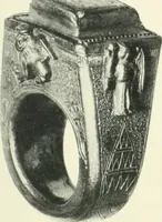 An illustration from Franks bequest. Catalogue of the finger rings, early Christian, Byzantine, Teutonic, mediaeval and later (1912)