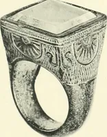 An illustration from Franks bequest. Catalogue of the finger rings, early Christian, Byzantine, Teutonic, mediaeval and later (1912)