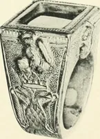 An illustration from Franks bequest. Catalogue of the finger rings, early Christian, Byzantine, Teutonic, mediaeval and later (1912)