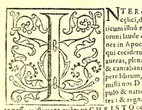 An illustration from F. Ioannis Nauarro Gaditani, Ordinis Minorum Regularis obseruanti[a]e : Prouinci[a]e Apostolorum Petri, & Pauli Michhuacanensis. Liber in quo quatuor passiones Christi Domini continentur [integr[a]e litera, & Cantu iuxta ritum Sanct[a]e Roman[a]e Ecclesi[a]e] Octo Lamentationes : Oratioq[ue] Hieremi[a]e Prophet[a]e (1604)