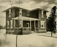 An illustration from Fireproof construction for houses and other buildings at moderate cost. (1909)