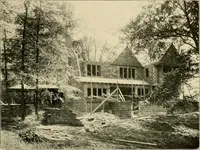 An illustration from Fireproof construction for houses and other buildings at moderate cost. (1909)