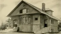 An illustration from Fireproof construction for houses and other buildings at moderate cost. (1909)