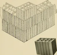 An illustration from Fireproof construction for houses and other buildings at moderate cost. (1909)