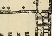 An illustration from The first booke of architecture : entreating of geometrie. Translated out of Italian into Dutch and out of Dutch into English (1611)