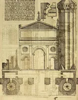 An illustration from The first booke of architecture : entreating of geometrie. Translated out of Italian into Dutch and out of Dutch into English (1611)