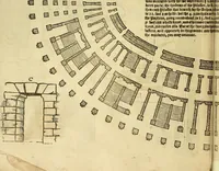 An illustration from The first booke of architecture : entreating of geometrie. Translated out of Italian into Dutch and out of Dutch into English (1611)
