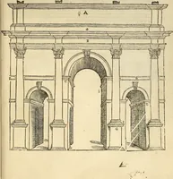 Picture 211 of 445 from The first booke of architecture : entreating of geometrie. Translated out of Italian into Dutch and out of Dutch into English (1611), leaf 196