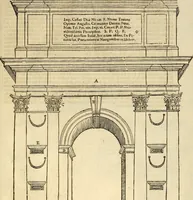 Picture 222 of 445 from The first booke of architecture : entreating of geometrie. Translated out of Italian into Dutch and out of Dutch into English (1611), leaf 208
