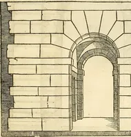 Picture 268 of 445 from The first booke of architecture : entreating of geometrie. Translated out of Italian into Dutch and out of Dutch into English (1611), leaf 256