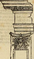 An illustration from The first booke of architecture : entreating of geometrie. Translated out of Italian into Dutch and out of Dutch into English (1611)