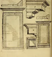 Picture 353 of 445 from The first booke of architecture : entreating of geometrie. Translated out of Italian into Dutch and out of Dutch into English (1611), leaf 335