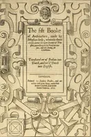 Picture 412 of 445 from The first booke of architecture : entreating of geometrie. Translated out of Italian into Dutch and out of Dutch into English (1611), leaf 386