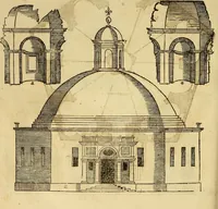 An illustration from The first booke of architecture : entreating of geometrie. Translated out of Italian into Dutch and out of Dutch into English (1611)