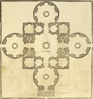 An illustration from The first booke of architecture : entreating of geometrie. Translated out of Italian into Dutch and out of Dutch into English (1611)