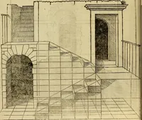 An illustration from The first booke of architecture : entreating of geometrie. Translated out of Italian into Dutch and out of Dutch into English (1611)