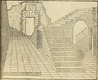 An illustration from The first booke of architecture : entreating of geometrie. Translated out of Italian into Dutch and out of Dutch into English (1611)