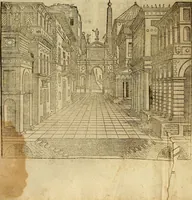 An illustration from The first booke of architecture : entreating of geometrie. Translated out of Italian into Dutch and out of Dutch into English (1611)