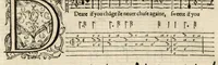 An illustration from The first booke of songes, or, Ayres of fowre partes with tableture for the lute : so made that all the partes together, or either of them seuerally may be song to the lute, orpherian or viol de gambo (1597)