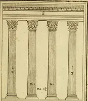 An illustration from The first book of architecture (1676)