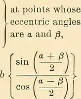 An illustration from A first course in analytical geometry (1905)