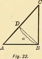 An illustration from A first course in analytical geometry (1905)