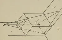 An illustration from A first course in projective geometry (1913)