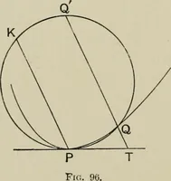 An illustration from A first course in projective geometry (1913)