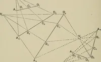 An illustration from A first course in projective geometry (1913)