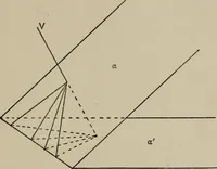 An illustration from A first course in projective geometry (1913)
