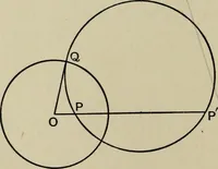 An illustration from A first course in projective geometry (1913)