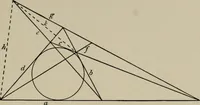 An illustration from A first course in projective geometry (1913)
