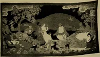 An illustration from First lessons in batik; a handbook in batik, tie-dyeing and all pattern dyeing (1921)